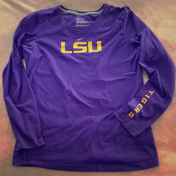Nike Tops - Nike, LSU Tee, Long Sleeve